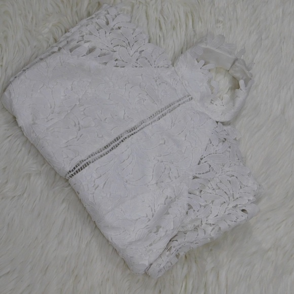 Lulu’s Divine Destiny White Lace Midi Dress - Picture 7 of 7